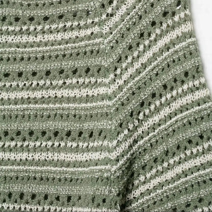 Maivah Autumn Striped Knit Slim-Fit Top