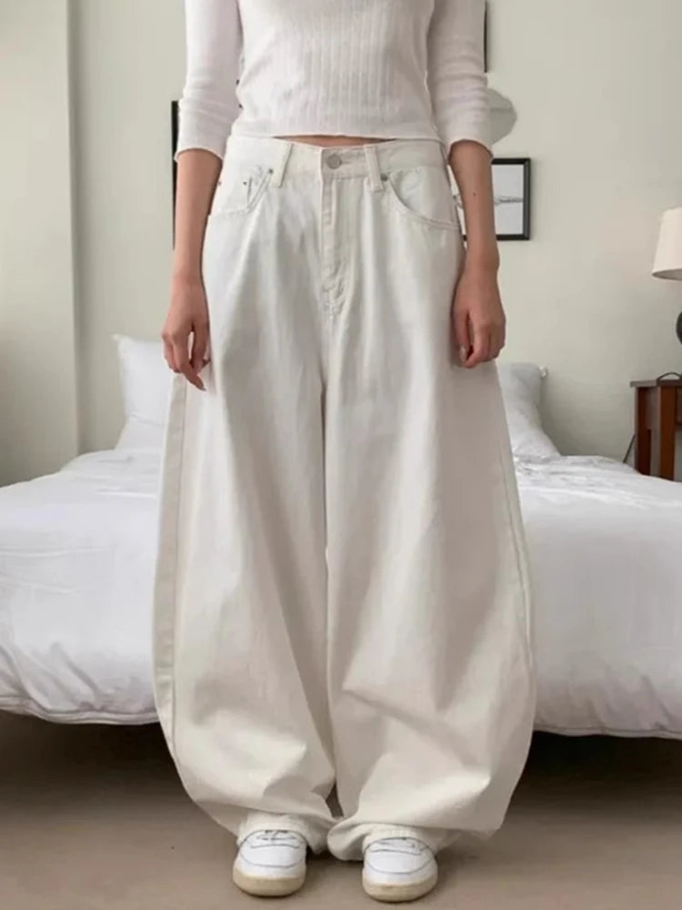 Maivah Loose Balloon Wide-Leg Denim Jeans
