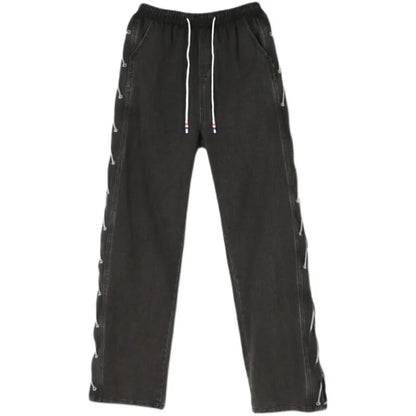 Maivah High Waist Straight Leg Denim Jeans