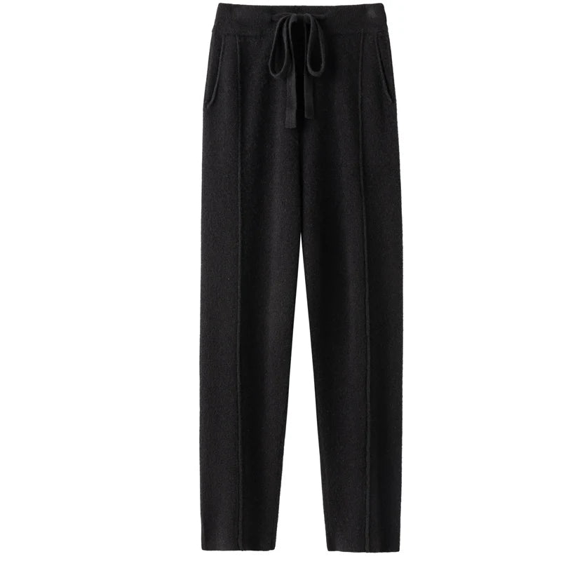 Maivah 100% Wool Pencil Pants