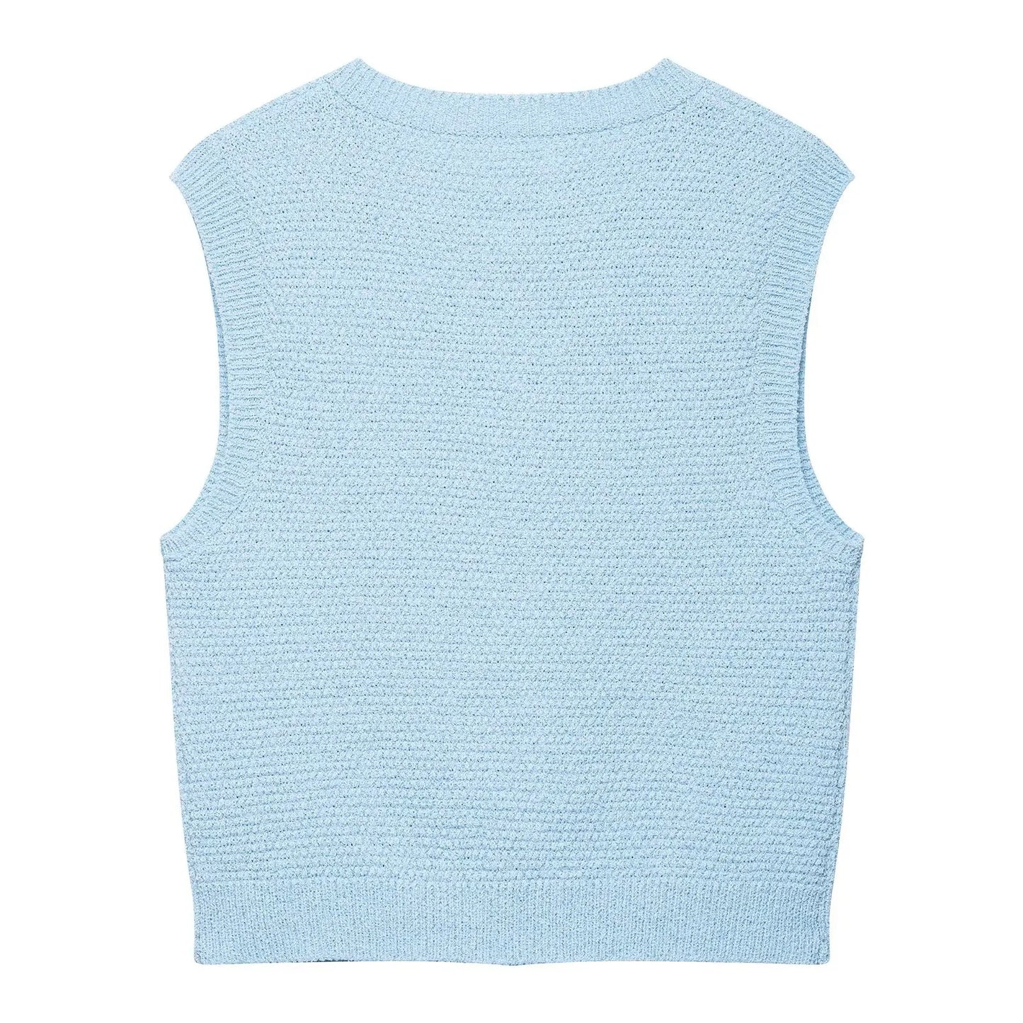 Maivah Sleeveless Knit Vest Cardigan