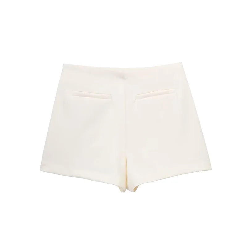 Maivah Casual High-Waist Asymmetric Skort