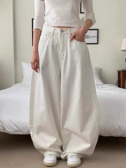 Maivah Loose Balloon Wide-Leg Denim Jeans